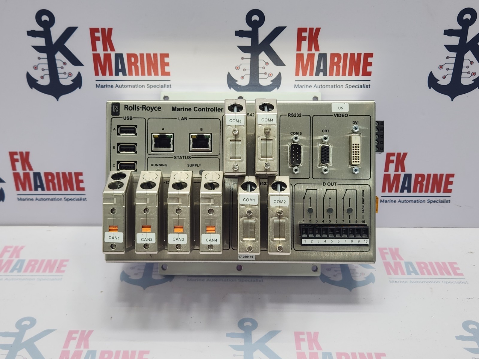 ROLLS-ROYCE H1127-0101 MARINE CONTROLLER 000068308 REV 2.2