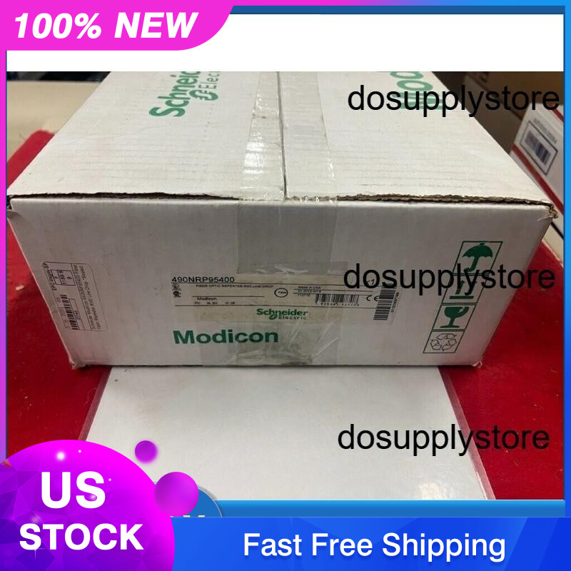 SND 490NRP95400 Modicon Fiber Line Drop Repeater 490-NRP-954-00 US Free TAX