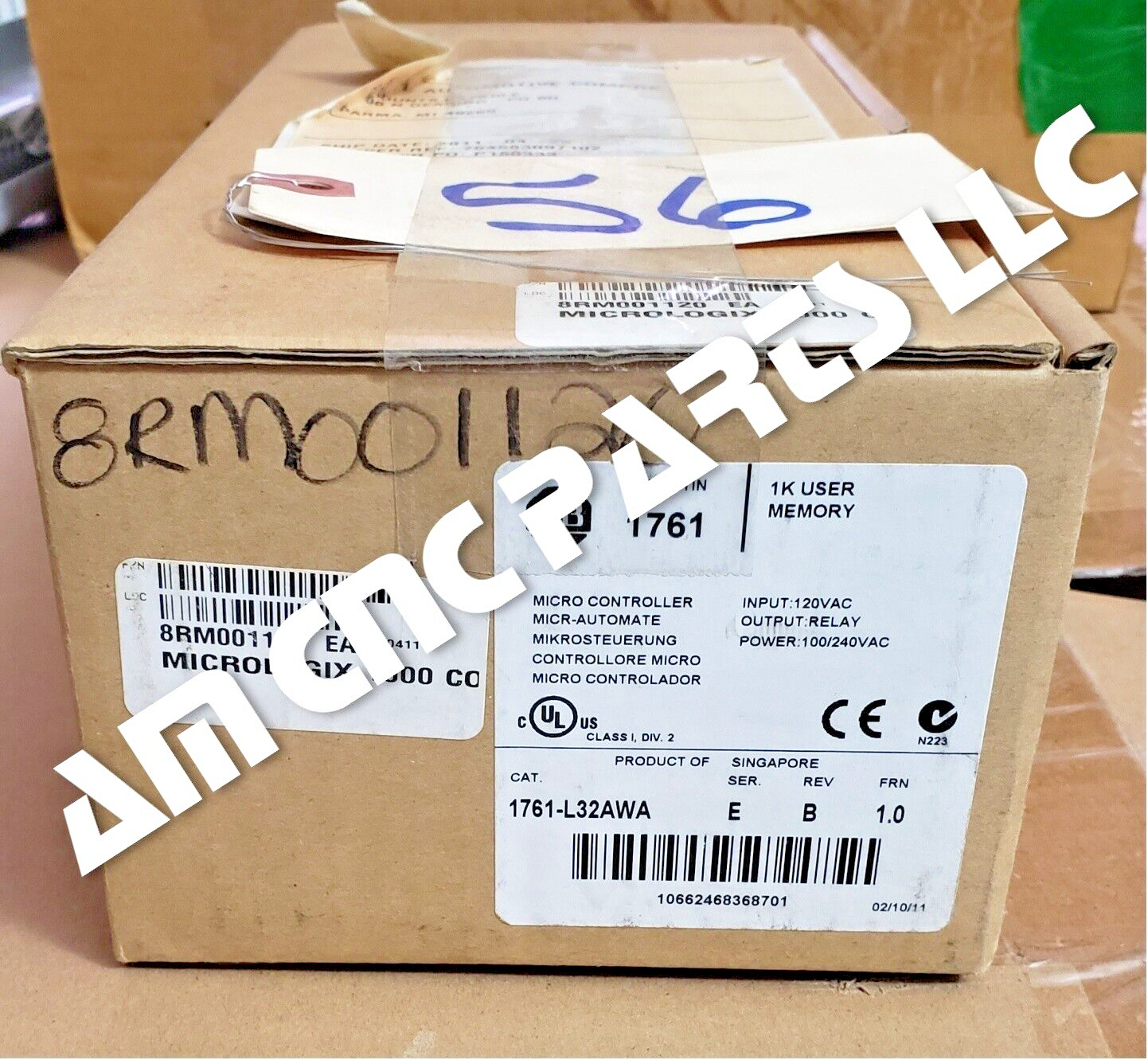 SURPLUS NEW IN BOX ALLEN BRADLEY 1761-L32AWA /E MicroLogix 1000 32PT 1761L32AWA