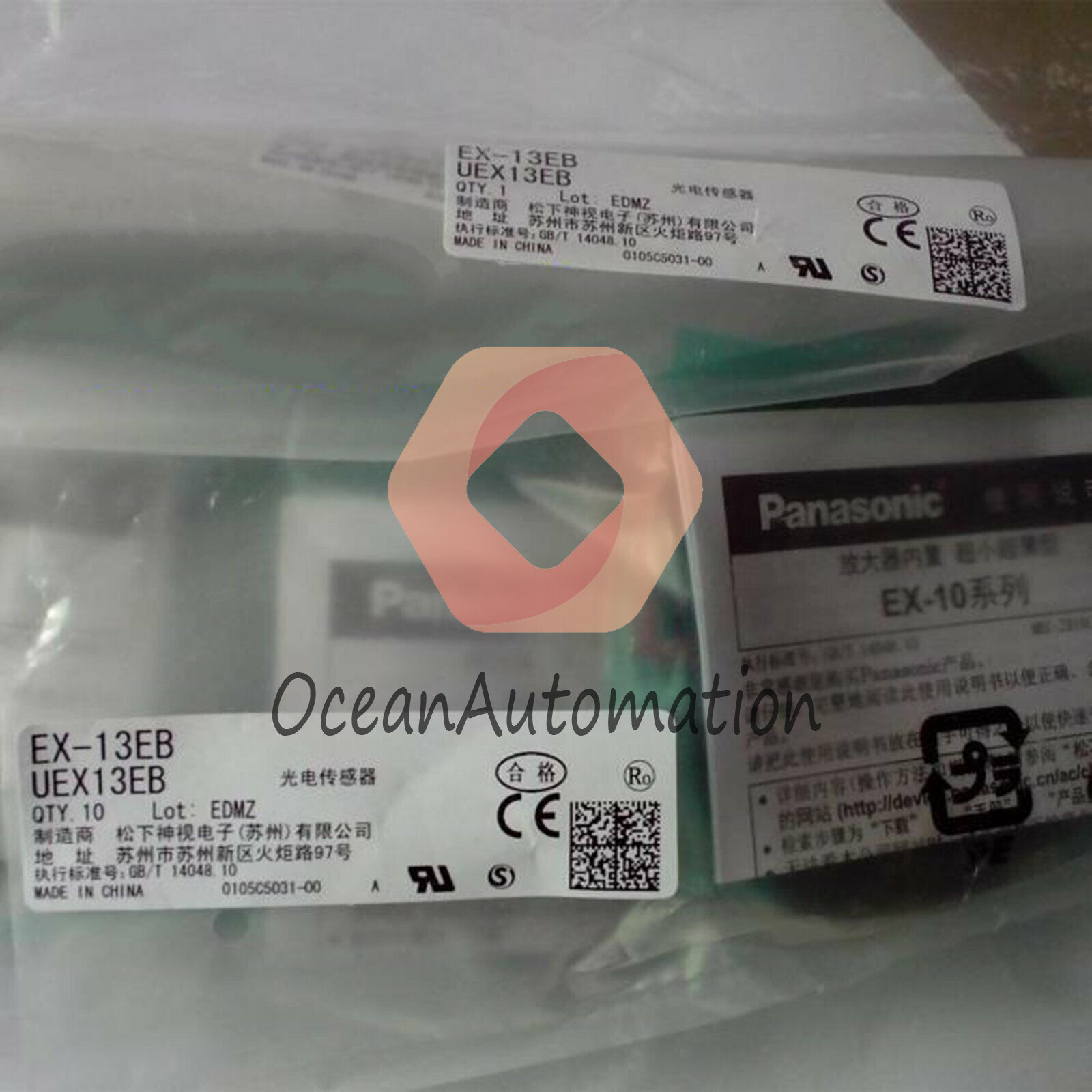 New Panasonic SUNX EX-13EB Photoelectric Sensor