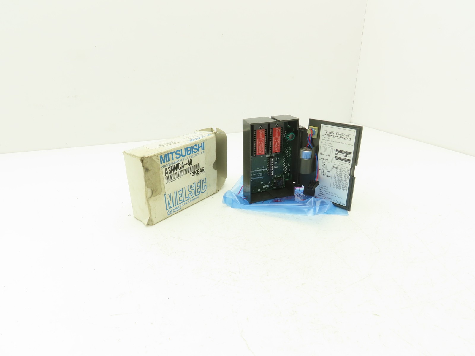Mitsubishi A3NMCA-40 Melsec CPU Module Programmable Controller 2 Channel
