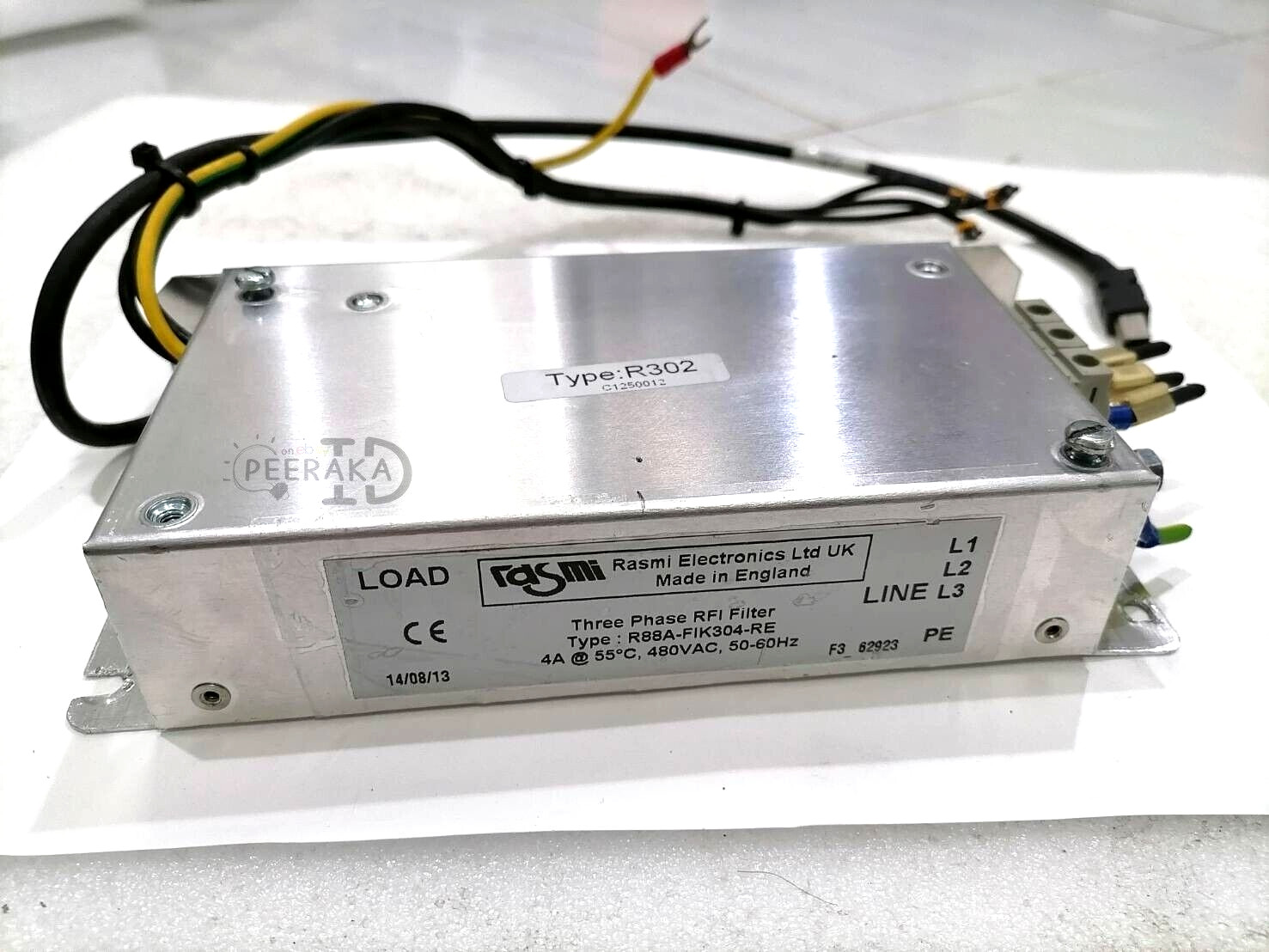Used R88A-FIK304-RE RFI Filter Servo Omron RASMI