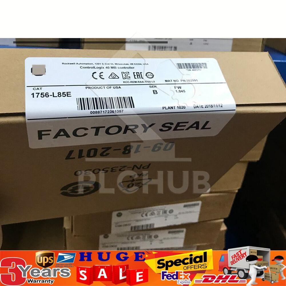 New AB 1756-L85E Processor control module Allen-Bradley 1756L85E US Free Tax