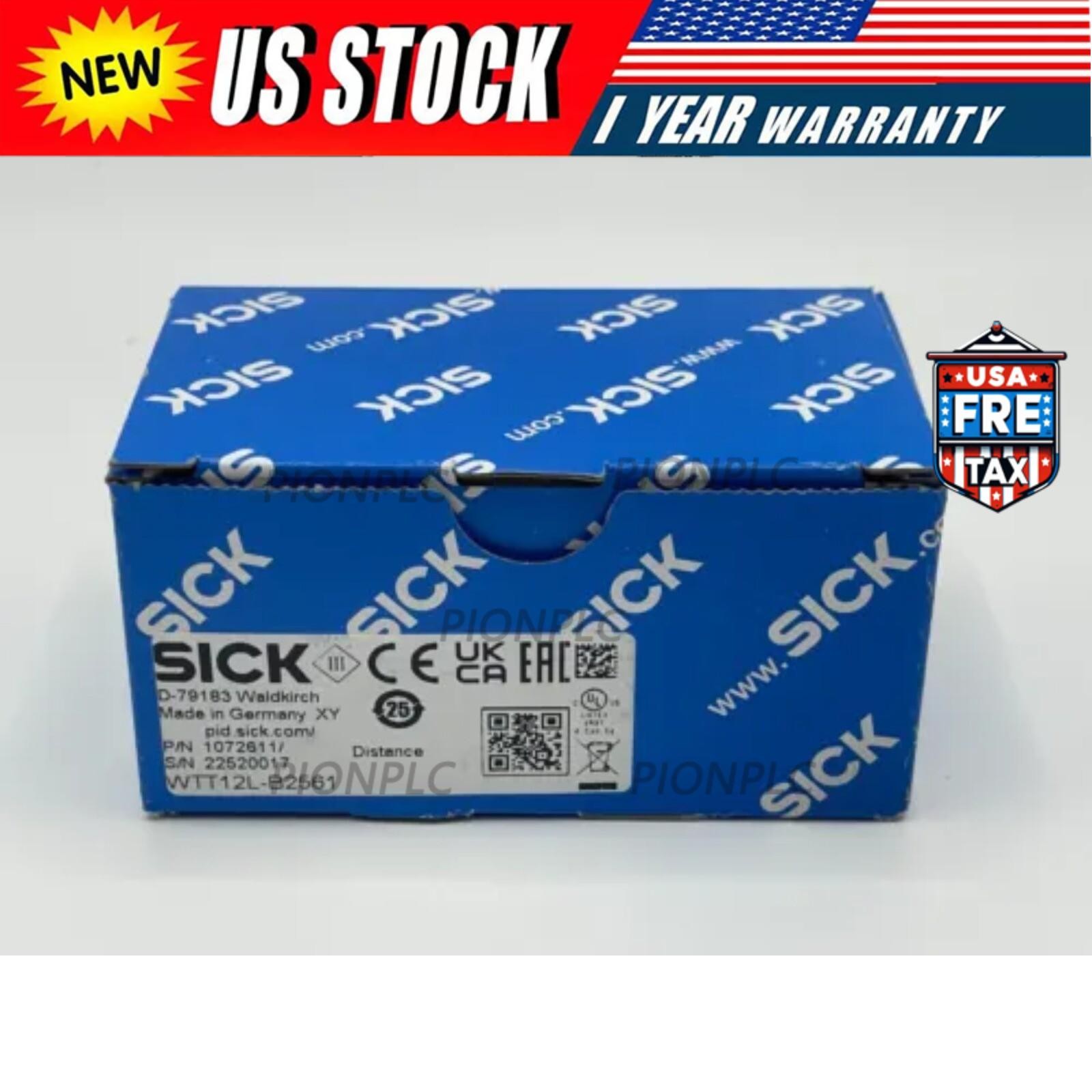 NEW SICK WTT12LB2561 1072611 WTT12L-B2561 Laser Photoelectric Sensor