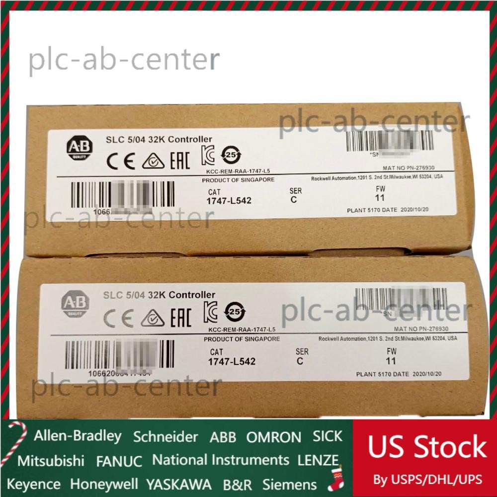 Allen Bradley 1747-L542 SER C SLC 500 5/04 CPU PROCESSOR UNIT AB 1747L542