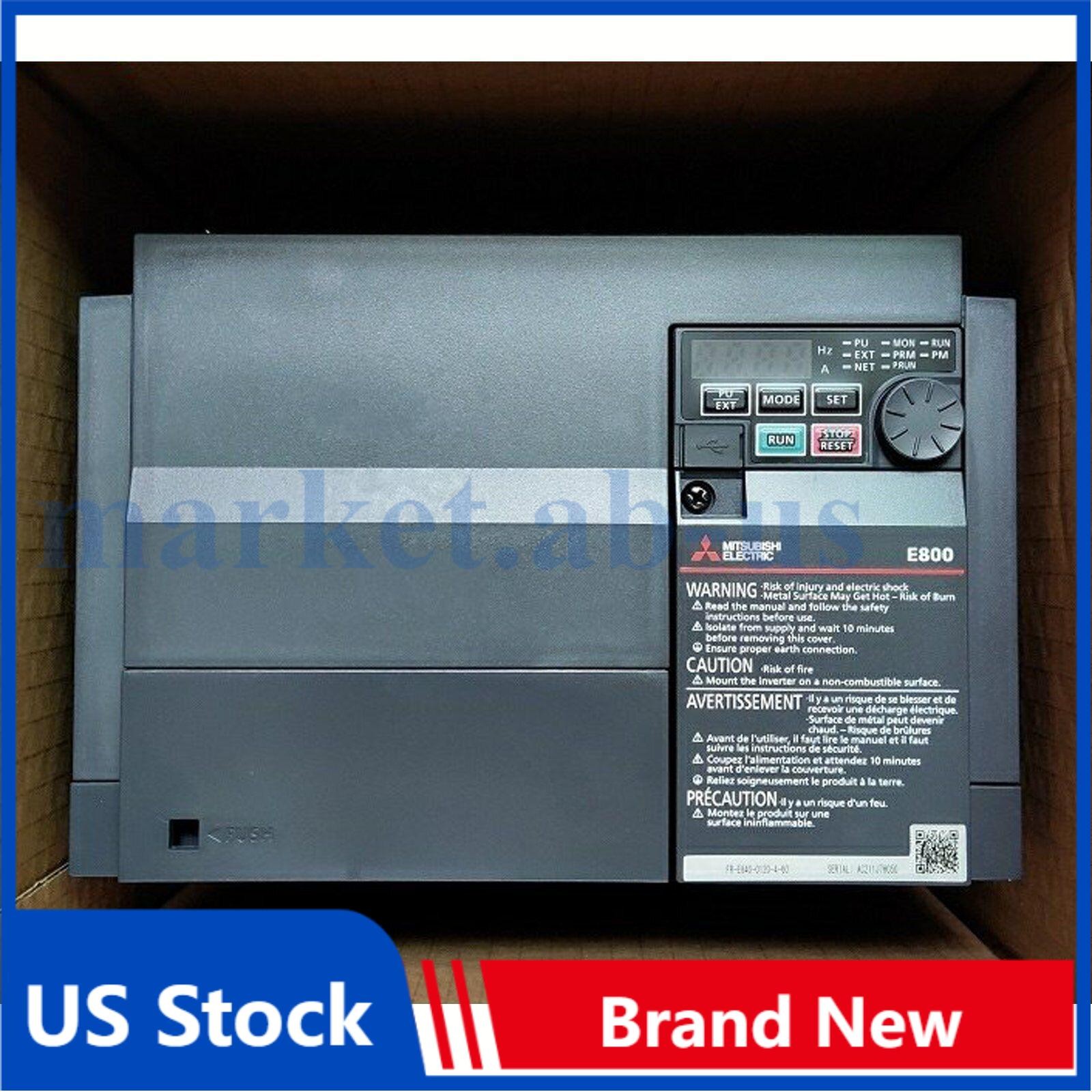 New One Mitsubishi FR-E840-0120-4-60 Inverter FRE8400120460 Expedited Shipping