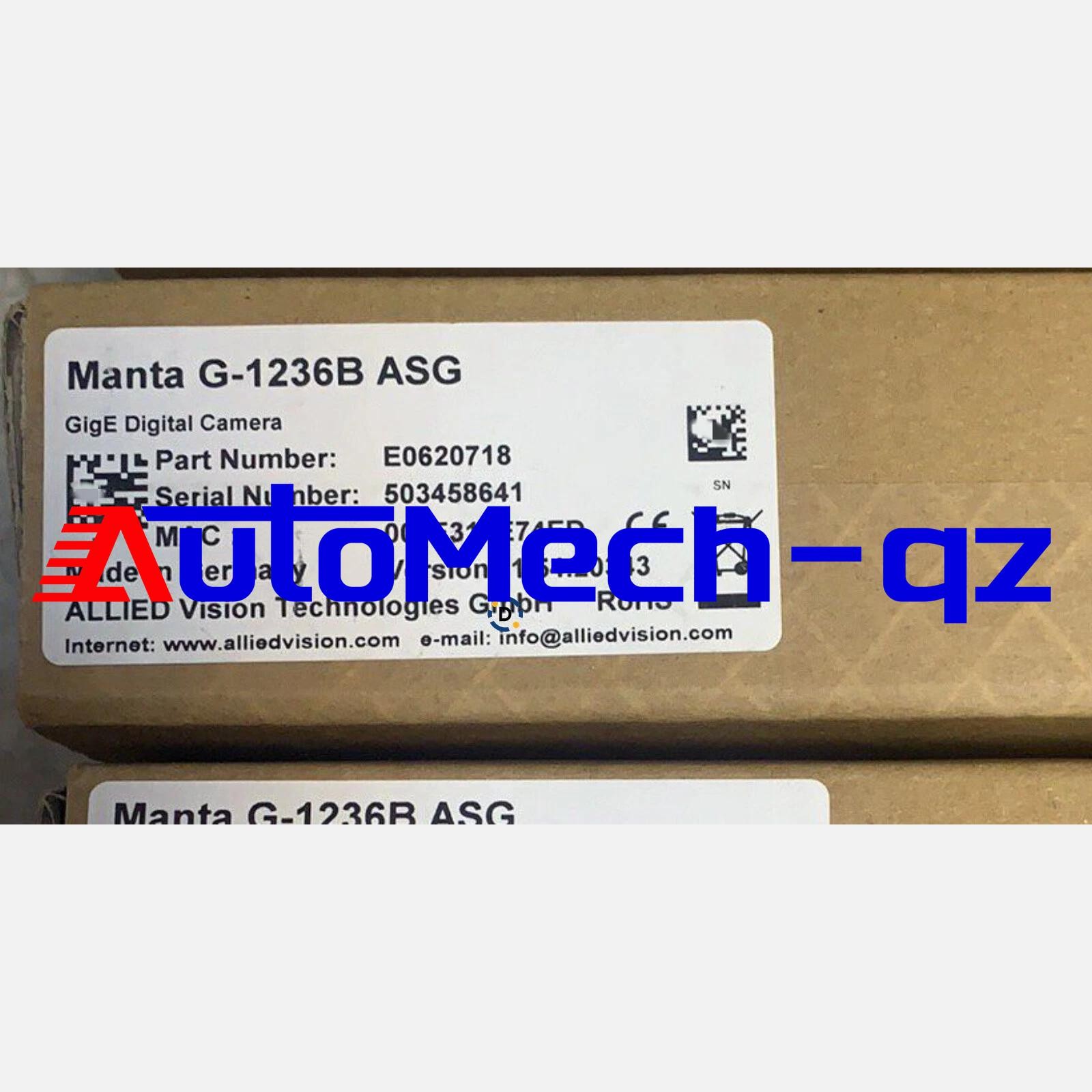 New Manta G-1236B ASG Industrial Camera