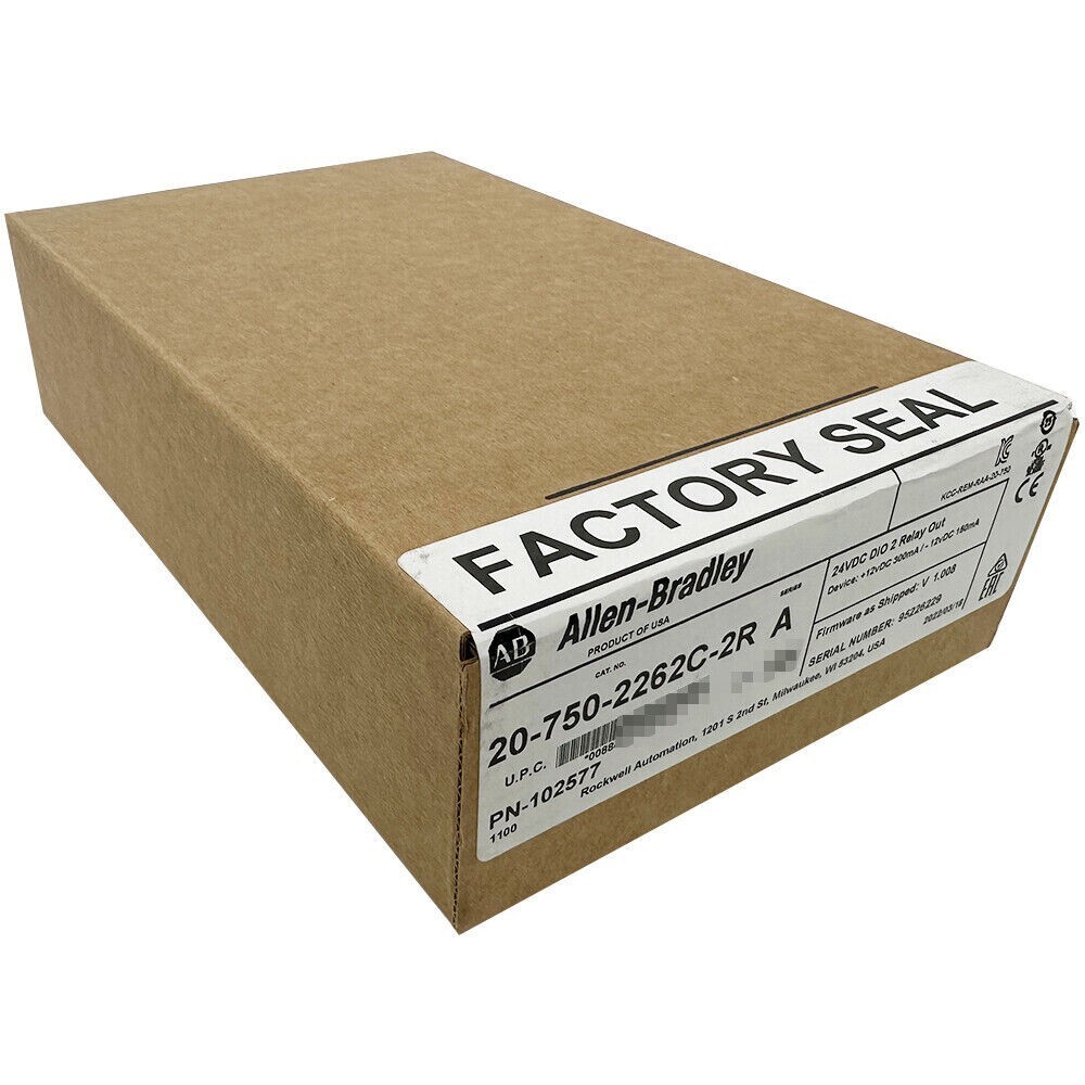 New Factory Sealed 20-750-2262C-2R SER A PowerFlex 750 24V DC IO Option Module