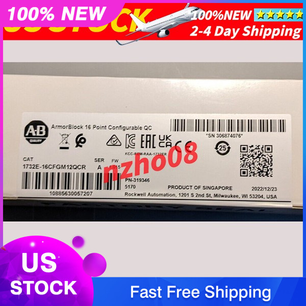 Allen Bradley 1732E-16CFGM12QCR​ EtherNet/IP Intelligent I/O Module