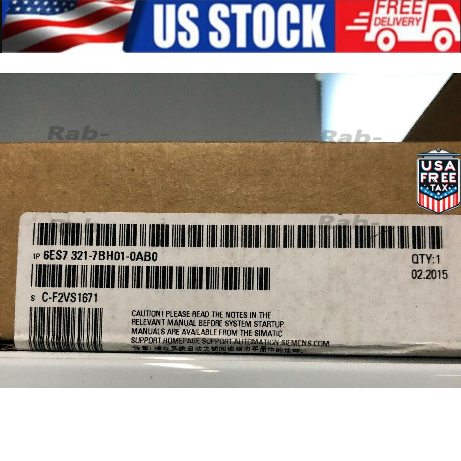 NEW in box Siemens PLC 6ES7 321-7BH01-0AB0 6ES7321-7BH01-0AB0