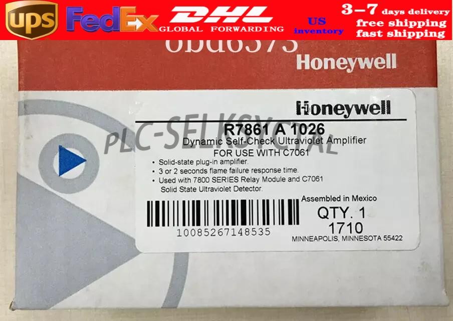 1 year warranty express NEW Honeywell R7861A1026 UV flame amplifier R7861 A 1026
