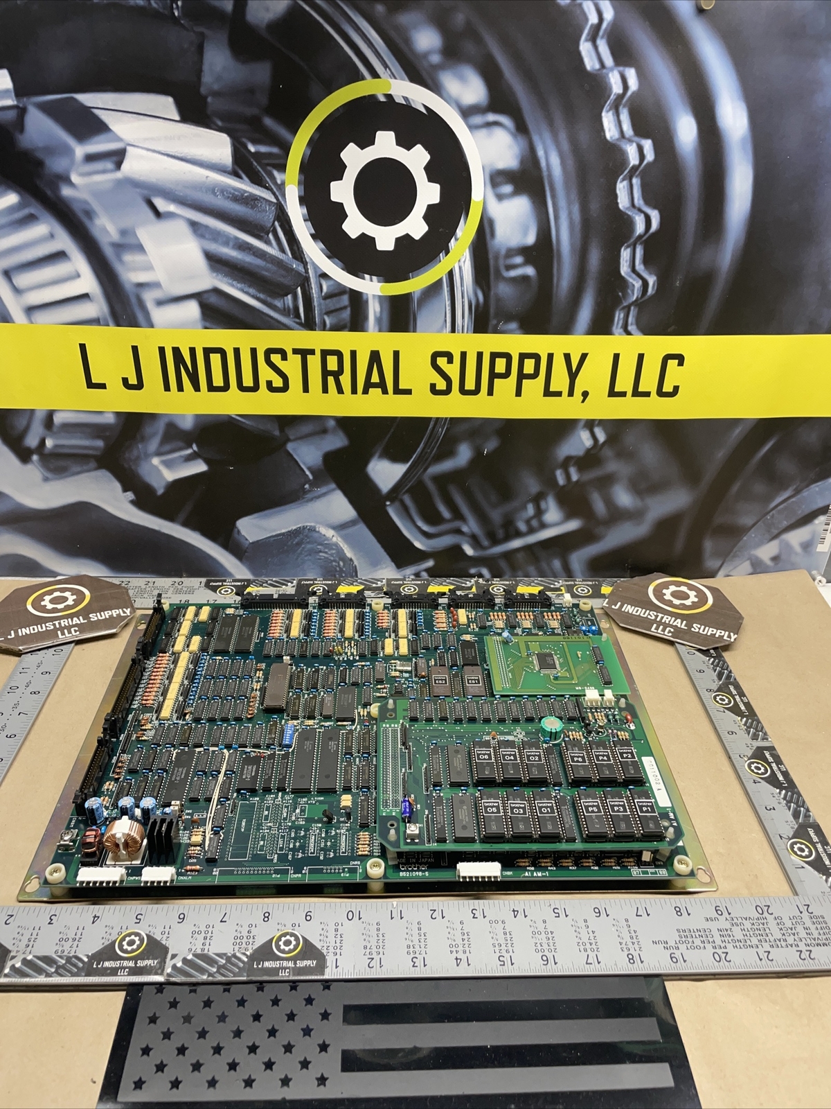 BROTHER CPU Board B521098-5 w/ Sister Boards_CLEAN TAKE-OUT!_WARRANTY_FAST SHIP!