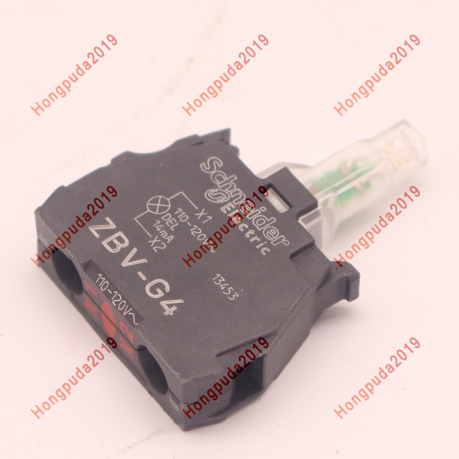 one Brand New Schneider ZBVG4 Button switch indicator light Free shipping