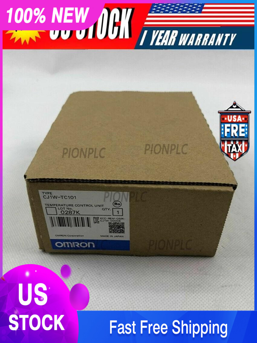 New Omron CJ1W-TC101 PLC Temperature Control Module CJ1WTC101 US Free TAX