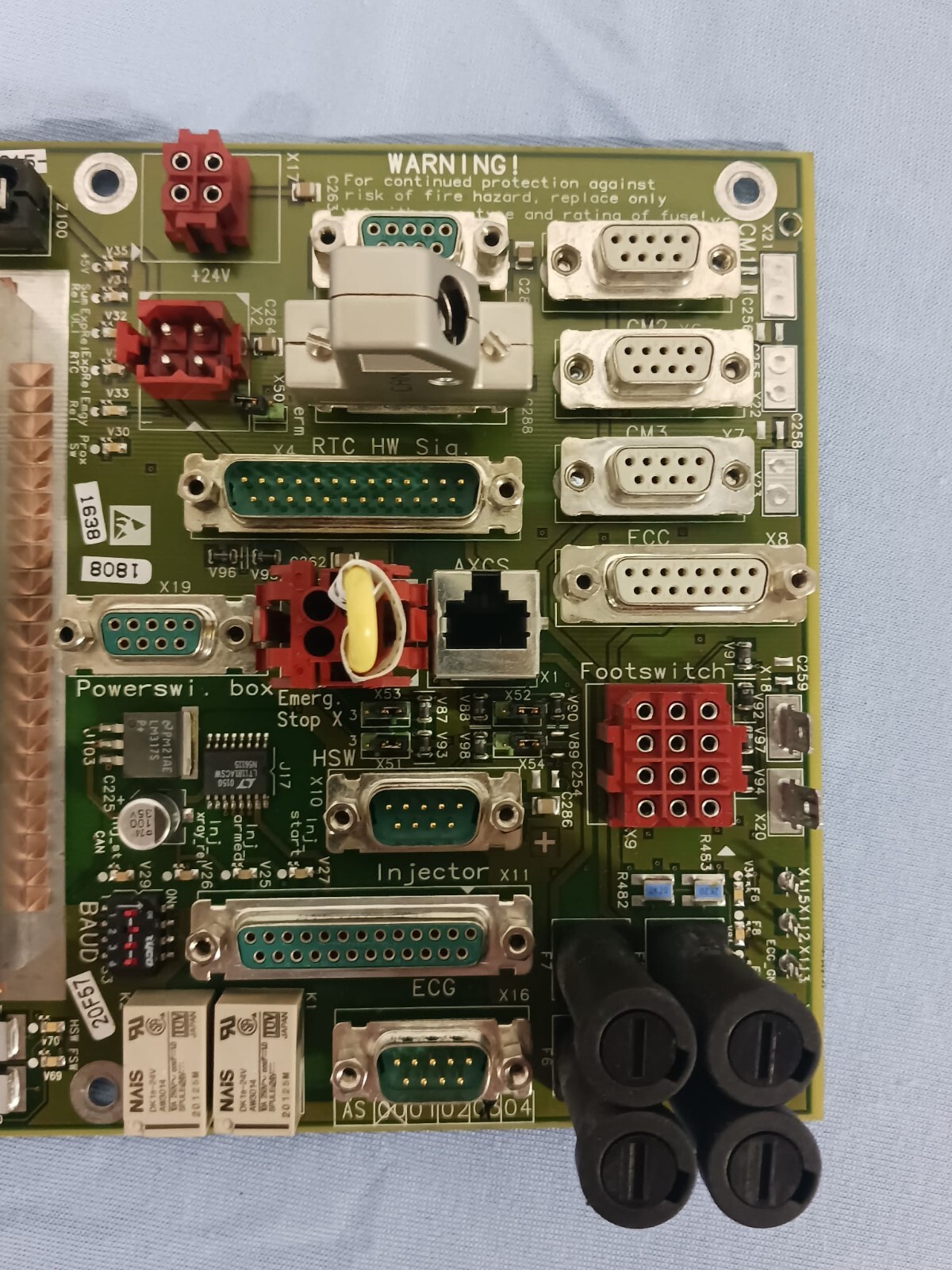 Siemens Axiom Artis Cath Angio Lab PCB Interface Circuit Board – 5651810 X2267