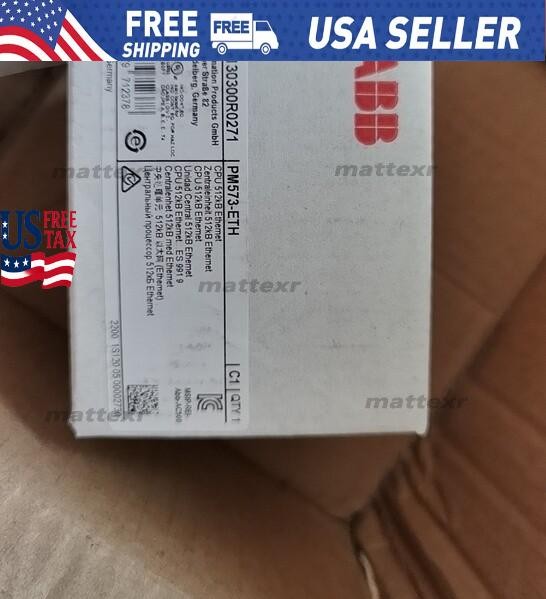 1PC ABB 1SAP130300R0271 CPU 512KB ETHERNET PM573-ETH New Fast Shipping