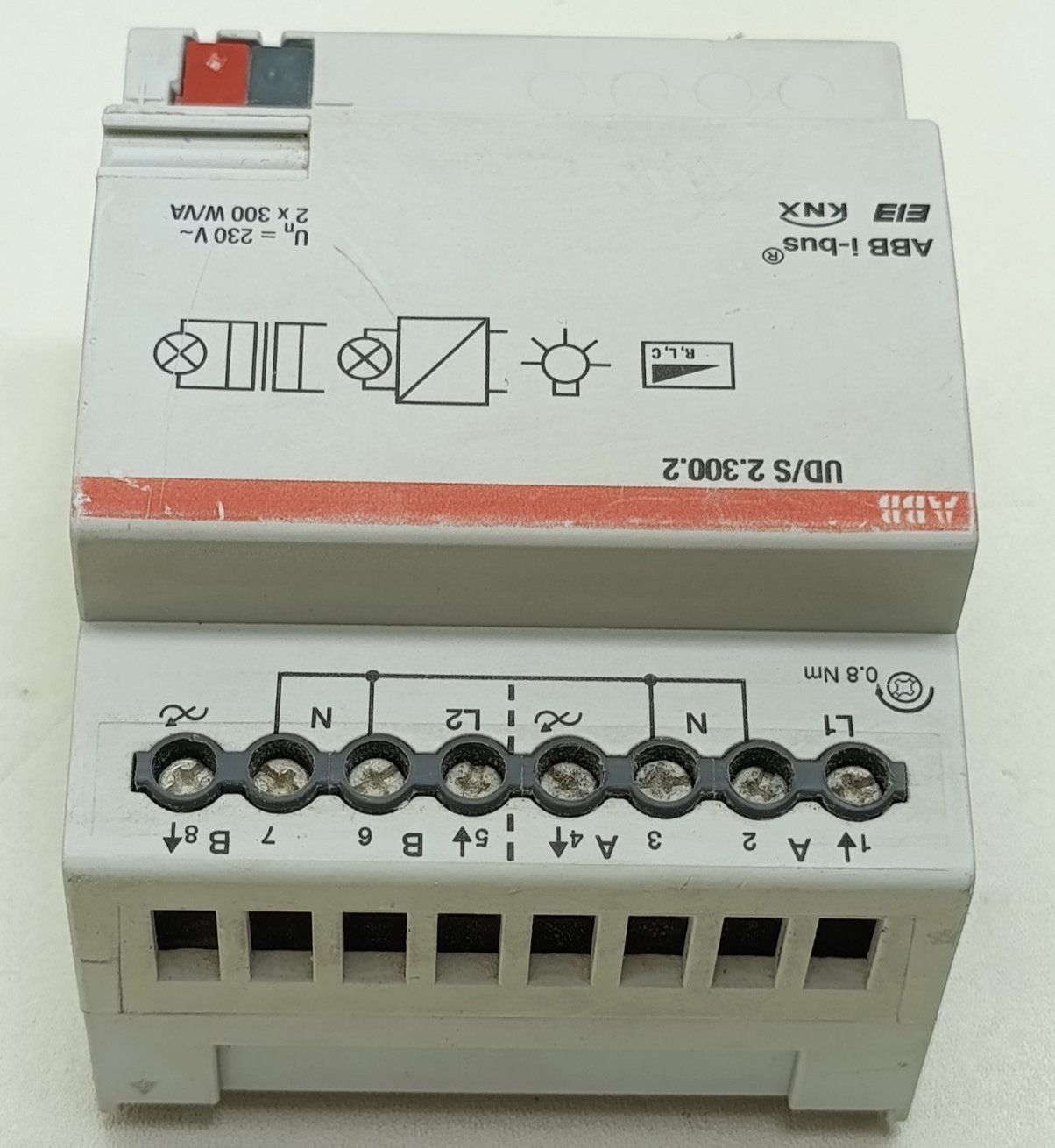 ABB UD/S 2.300.2 i-bus KNX Universal Dimmaktor 2CDG 110 074 R0011 & Tested