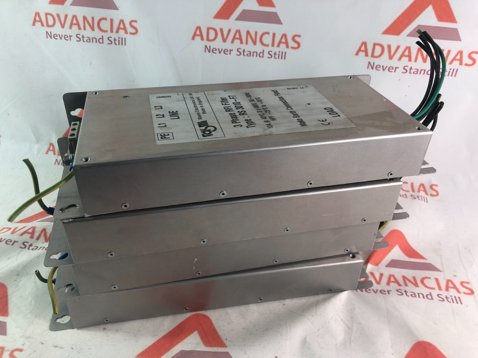 Rasmi 3 Phase RFI Filter, RS 3010-F7, -used-