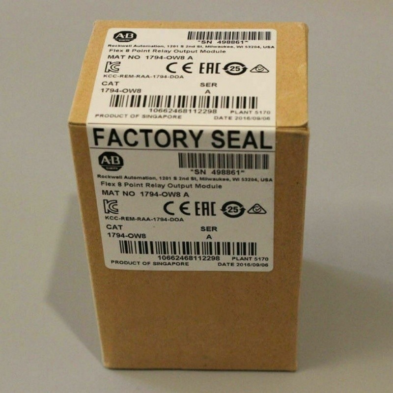 1PCS Brand New Allen-Bradley 1794-OW8 SER A Output Module 1794-OW8 Fast shipping