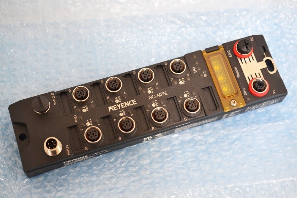 Keyence NQ-MP8L Multi-Protocol Master Module Compatible IO-Link US Free TAX