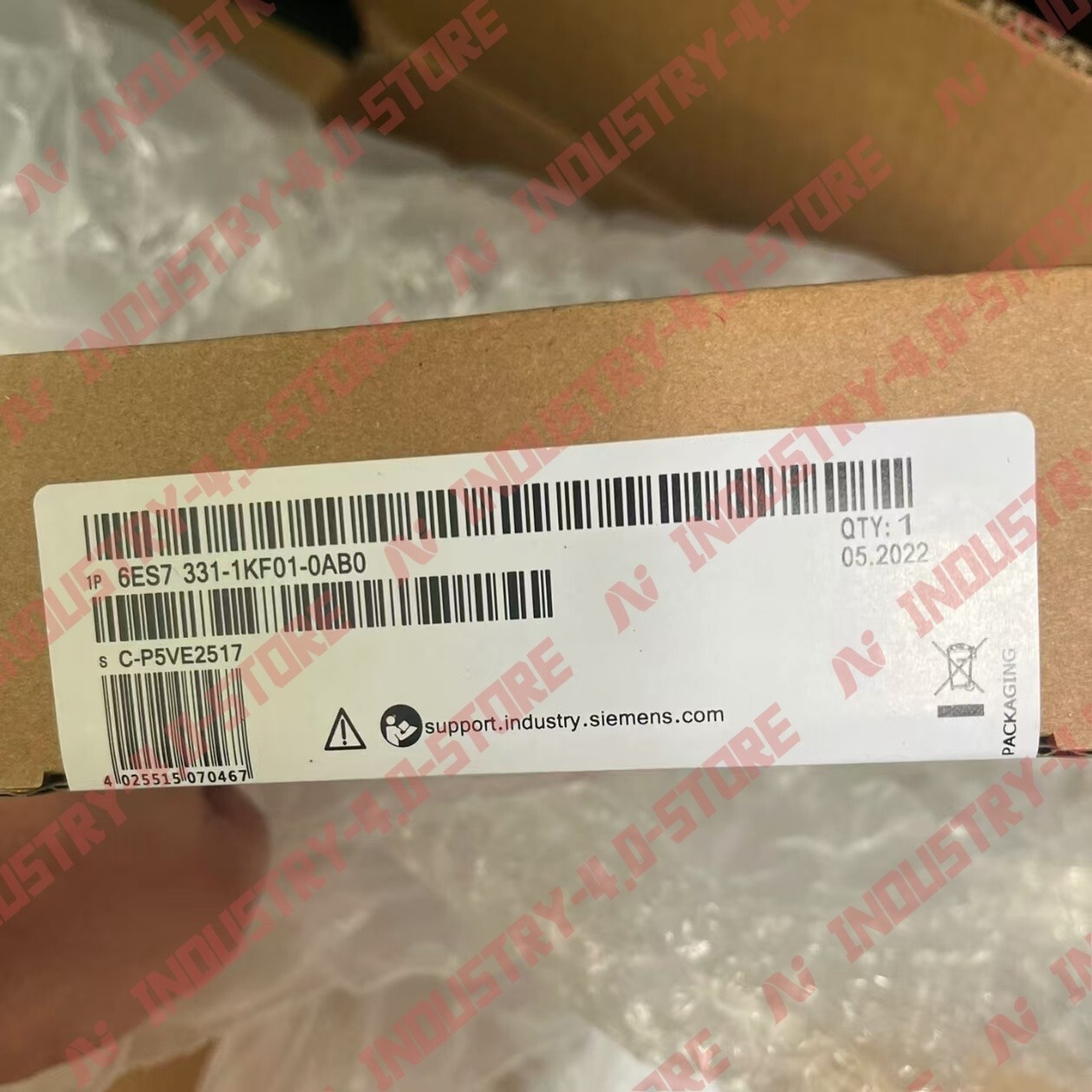 1PCS New Siemens 6ES7331-1KF01-0AB0 6ES7 331-1KF01-0AB0