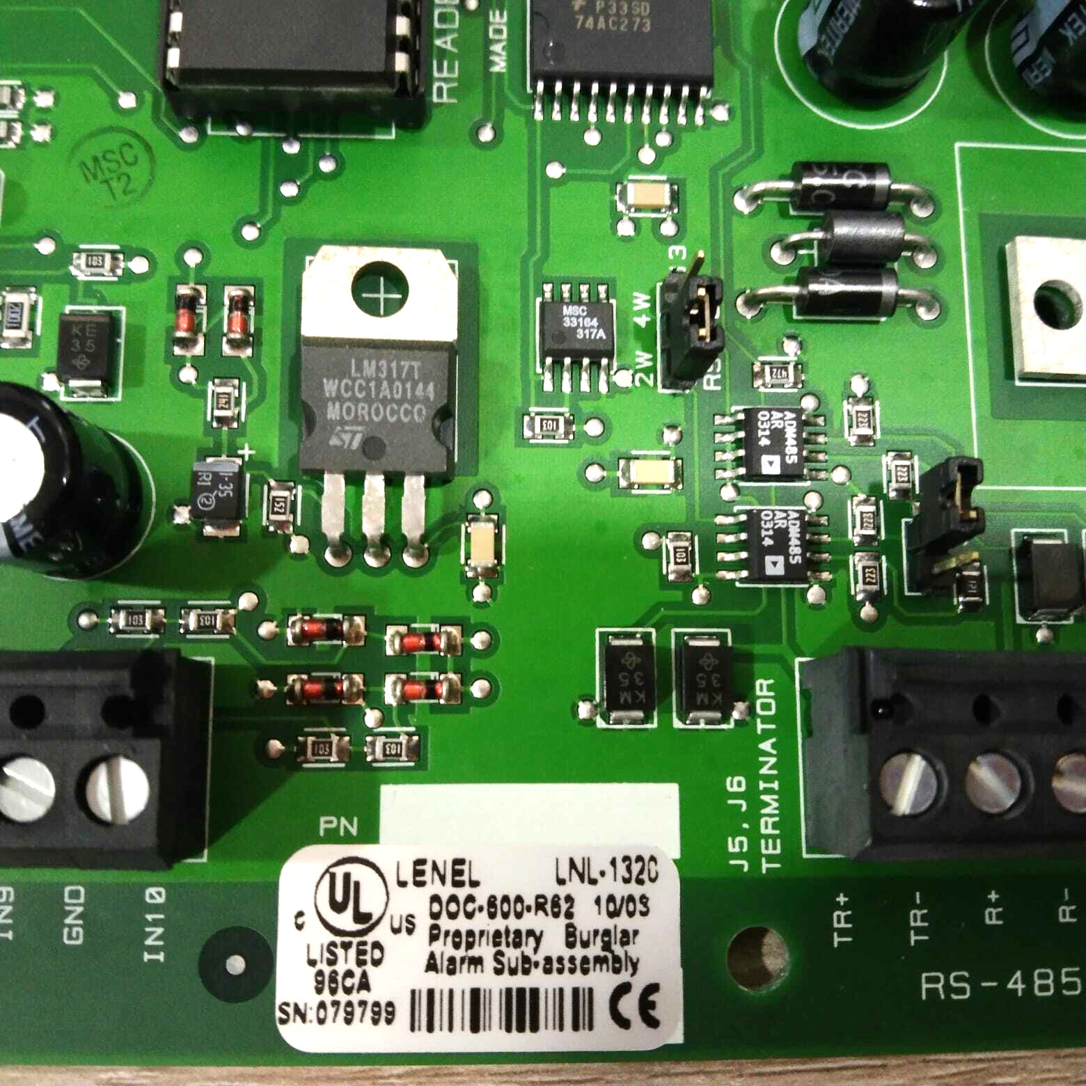Mercury MR52 LENEL LNL-1320