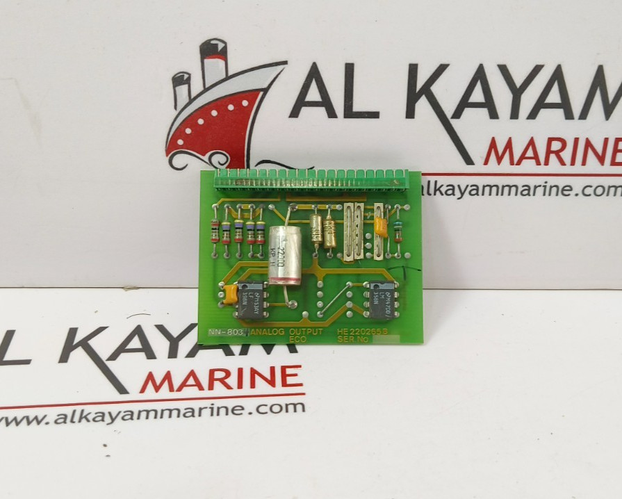 NOR CONTROL HE220265B ANALOG OUTPUT PCB CARD (FAST SHIP BY DHL/FEDEX)