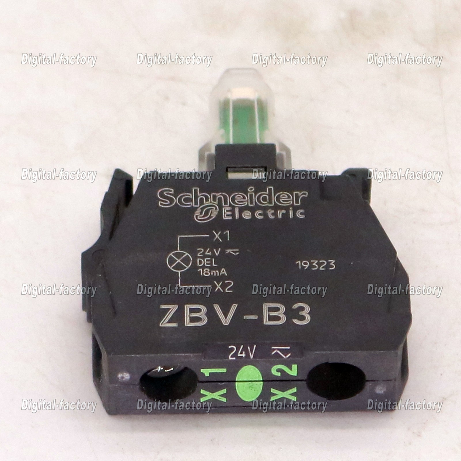 1piece NEW Schneider ZBV-B3 ZBVB3 24VAC/DC Push button FAST SHIP