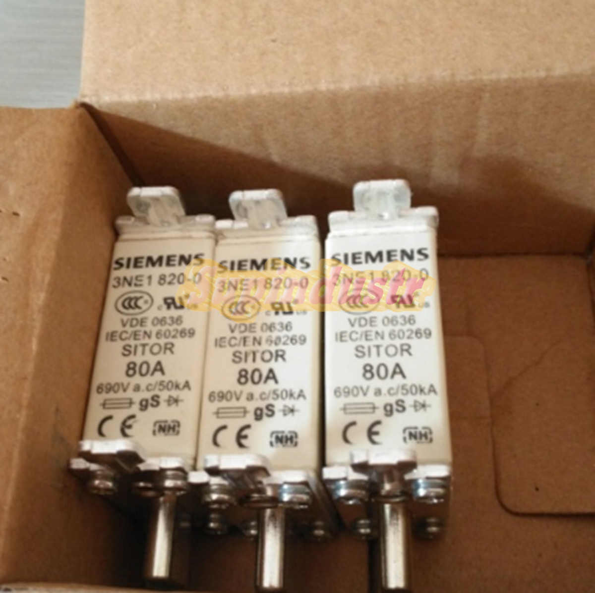 .3Pcs New SIEMENS 3NE1820-0 Fuse Link #US