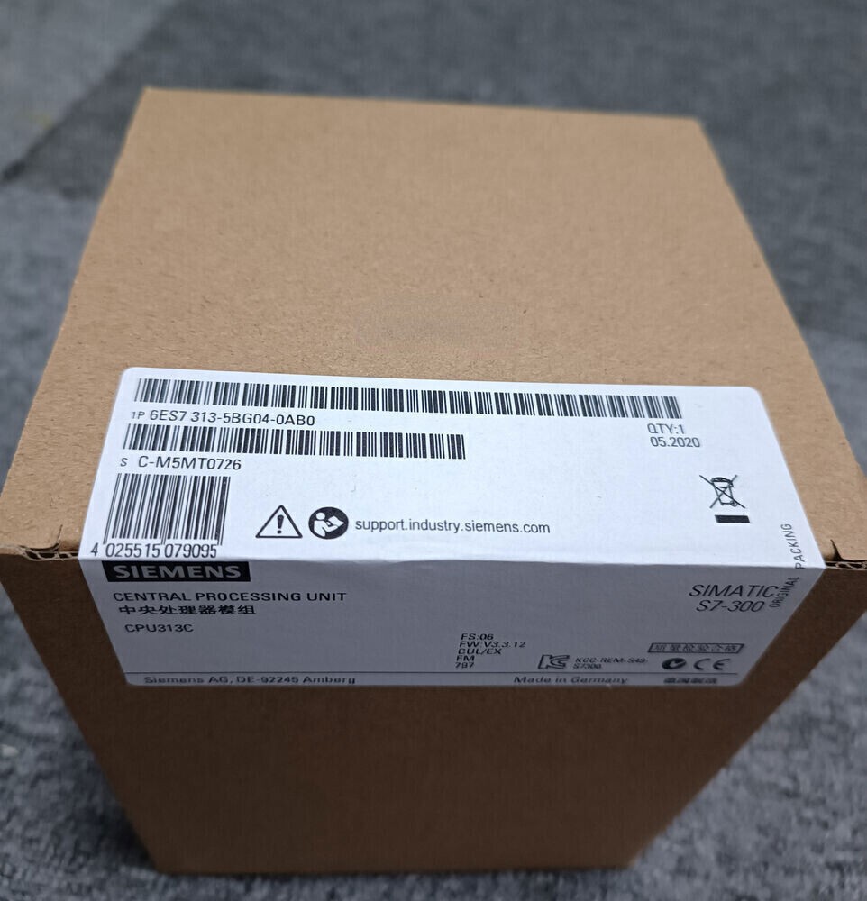 6ES7313-5BG04-0AB0 New original Siemens 6ES7 313-5BG04-0AB0 1PCS Free Shipping
