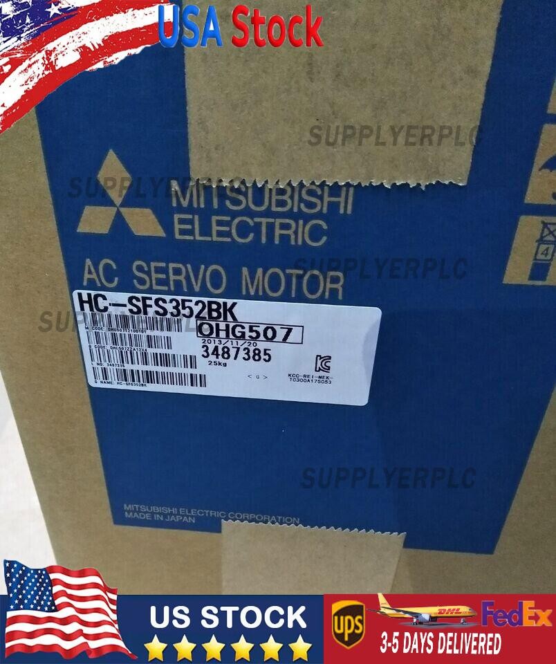 Brand New 1PCS MITSUBISHI HC-SFS352BK Servo Motor Expedited Shipping