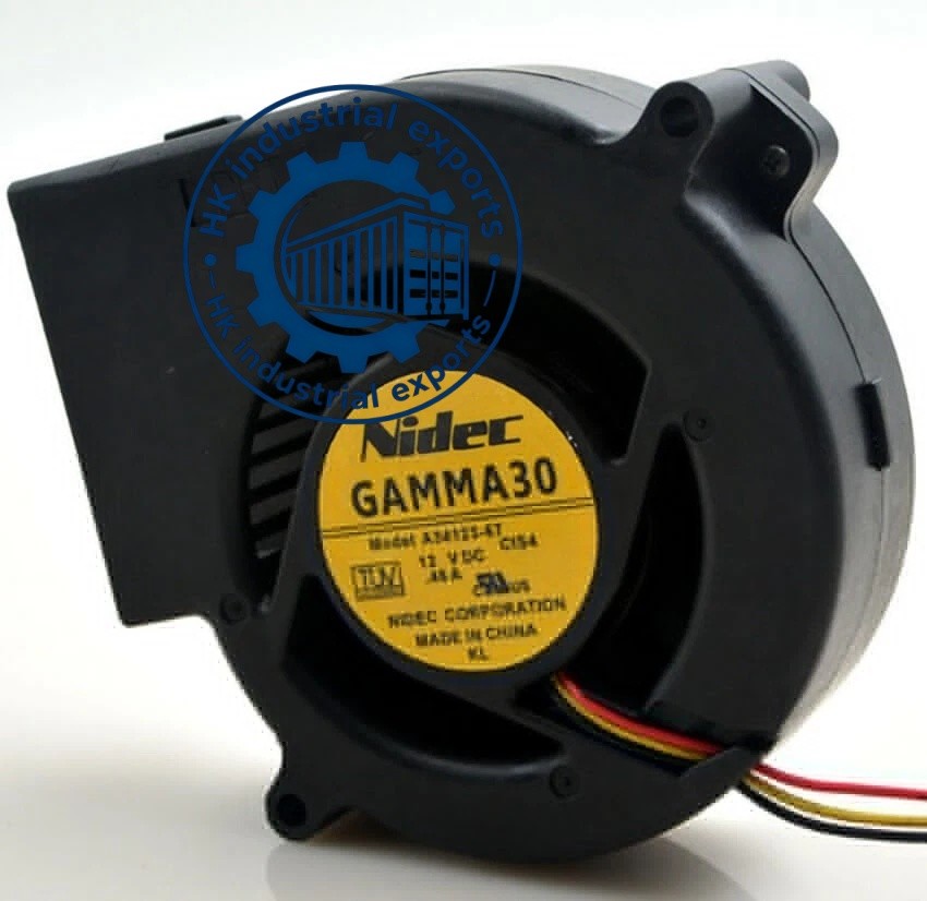 1PCS New Nidec A34123-57 Fan DC12V 0.46A 9733 3-Wire A34123-57 Fast Shipping