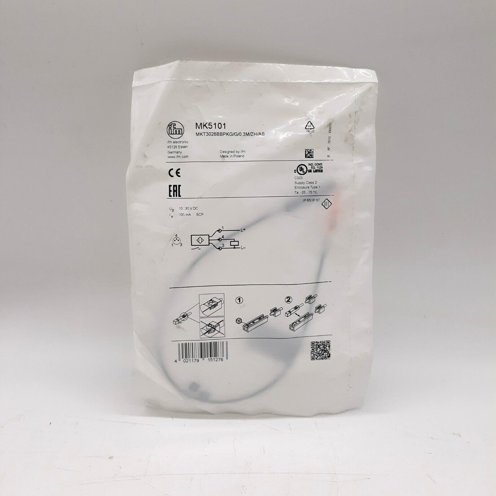 1PC IFM MK5101 Proximity Switch MK 5101 New Expedited Shipping