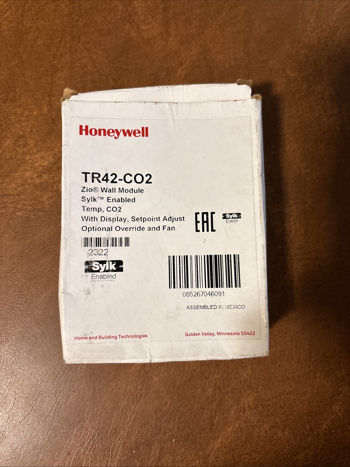 TR42CO2 New Honeywell TR42-CO2 Zio Wall Mopdule In Box