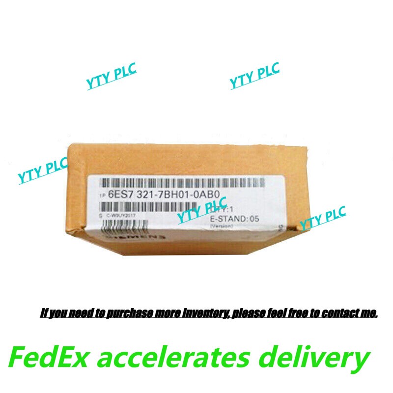 6ES7 321-7BH01-0AB0 NEW SIEMENS 6ES7321-7BH01-0AB0 S7-300 Digital Input Module