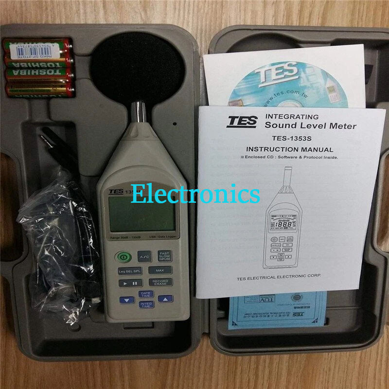 1PCS TES-1353S Integrating Sound Level Meter TES-1353S TES-1353S