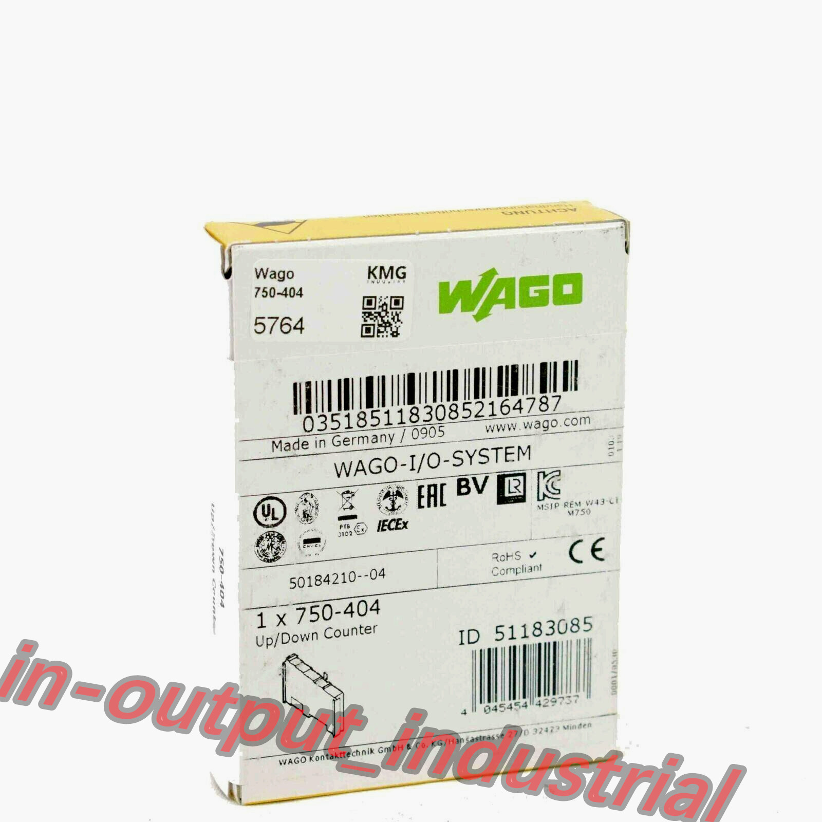 New Factory Sealed WAGO 750-404 750-404 PLC Module 750404 750-404
