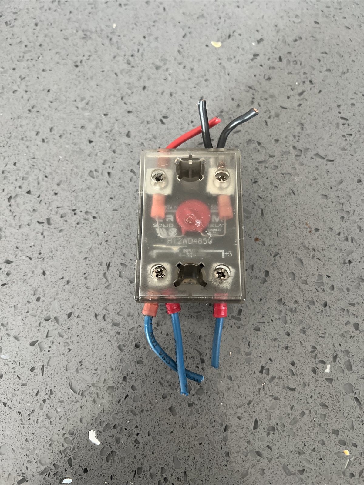 Used CRYDOM H12WD4850 SOLID STATE RELAY 480 VAC 50 AMP 4-32 VDC w/ warranty