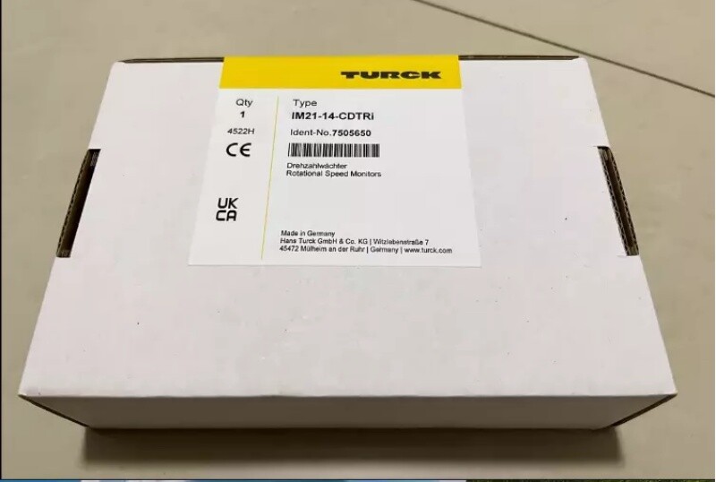 1PC NEW TURCK IM21-14-CDTRI Isolator 7505650 Speed Monitorbda