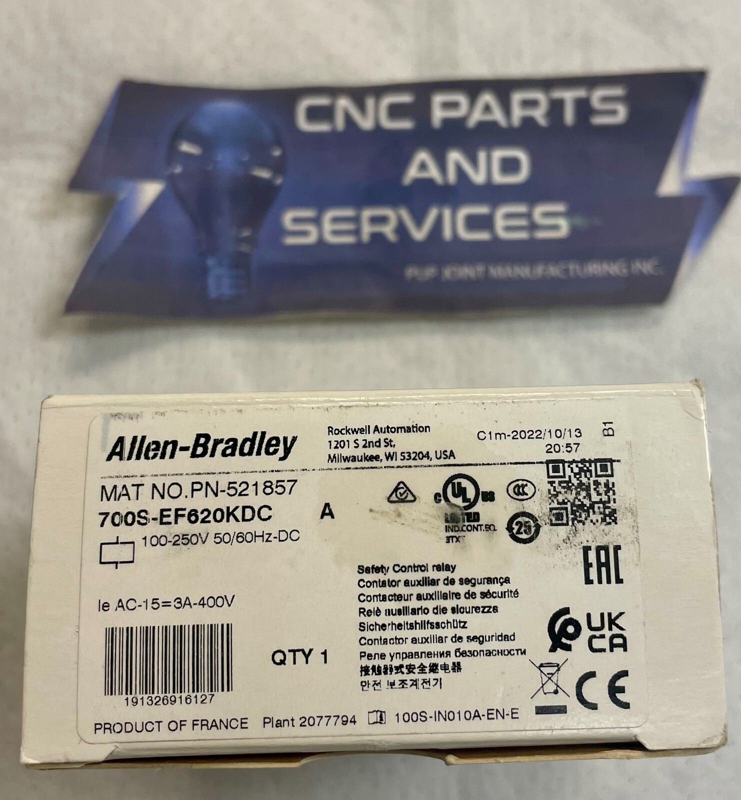 Allen-Bradley 700SCF620DJC Industrial Control System