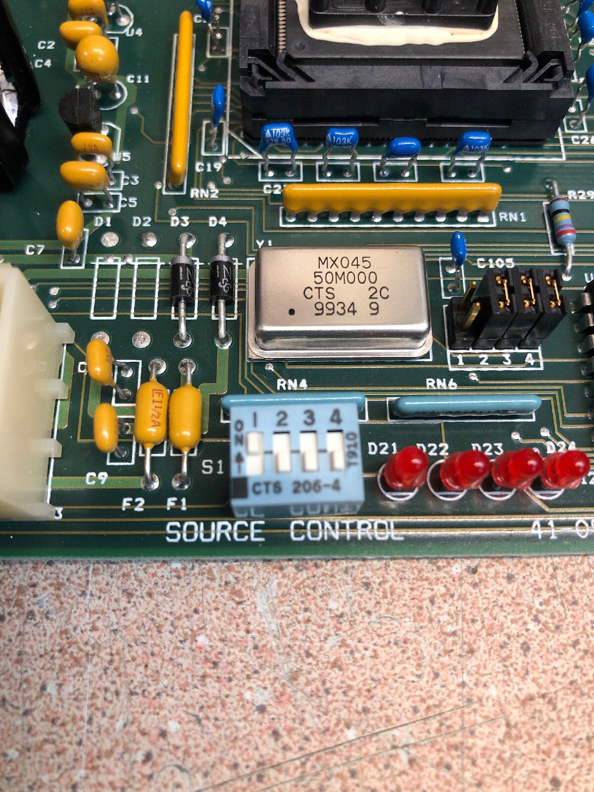 41-09-604422 RBBS 0600-2336 Source Control Board PLC Card Module