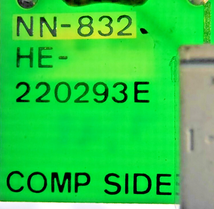 Nor Control HE-220293E Analog Input Adaptor Card NN-832 WITH FREE SHIPPING