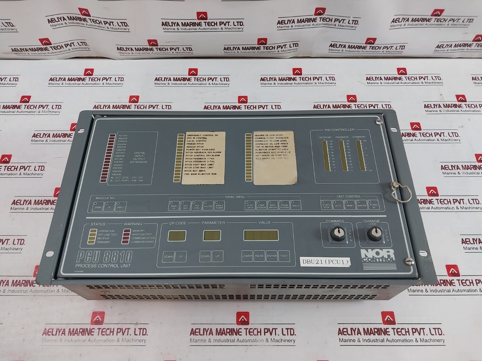 NOR CONTROL AUTOMATION PCU 8810 Process Control Unit 20-60 V DC (Not Working)