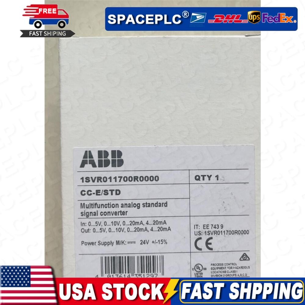 CC-E/STD ABB 1SVR011700R0000 Signal Converter Brand New in Box!Spot Goods Zy