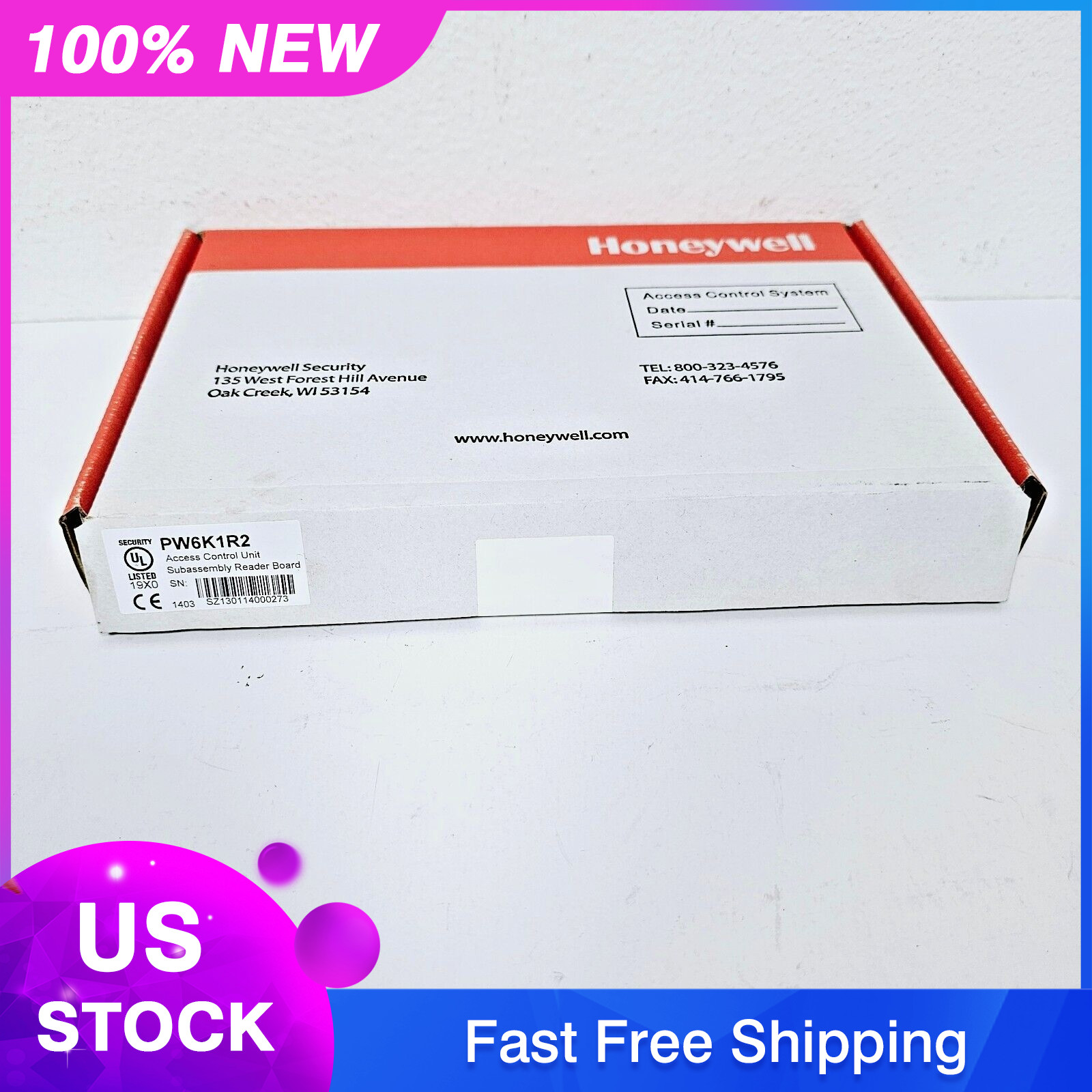Honeywell PW6K1R2 Dual Reader Board NEW (Sealed)
