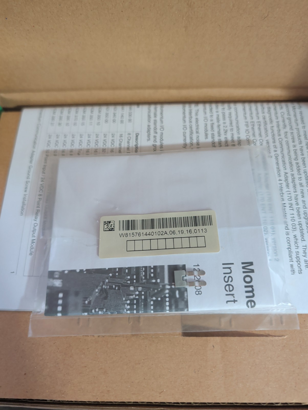 SCHNEIDER 170AAI03000 ANALOG INPUT 8 CH.DIFF ( NEW IN BOX )