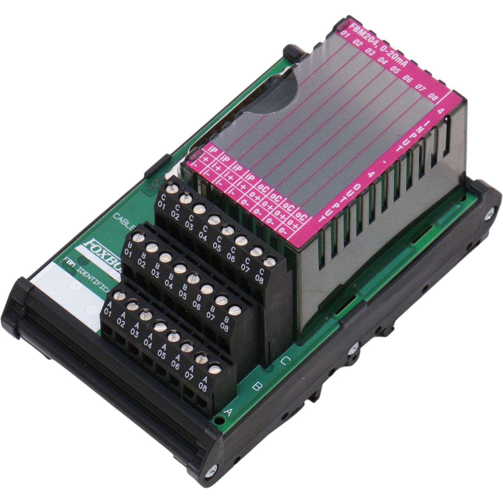 FOXBORO FBM204, Process Control Equipment:0-20mA, 4 Input, 4 Output, ………..