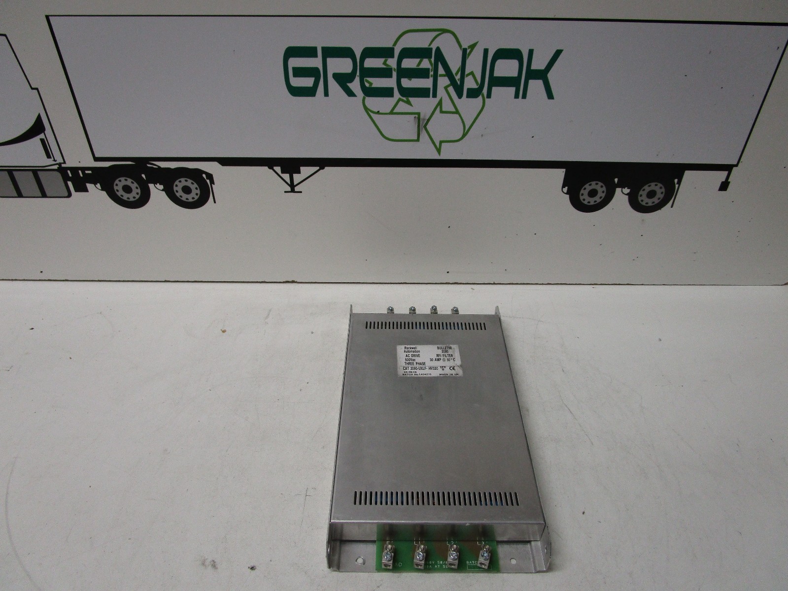 ROCKWELL AUTOMATION 2090-UXLF-HV330 500VAC 30A 3 PHASE RFI FILTER -FREE SHIPPING