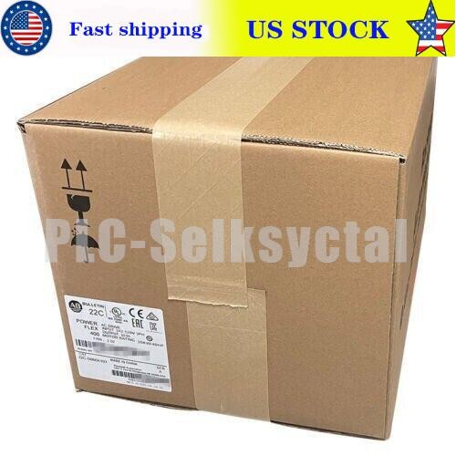 New Sealed 22C-D060A103 Powerflex 400 AC Drive 40HP Surplus US Free Tax