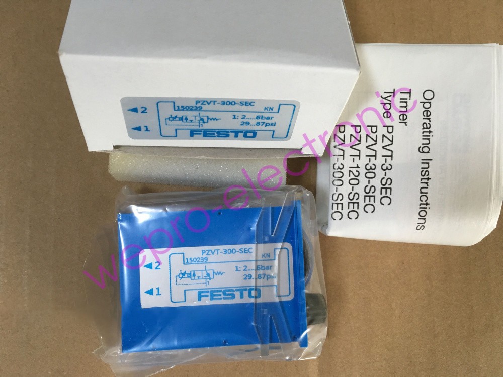 1PCS New FESTO PZVT-300-SEC 150239 Timer Expedited Shipping